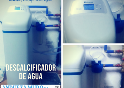 Descalcificador de agua